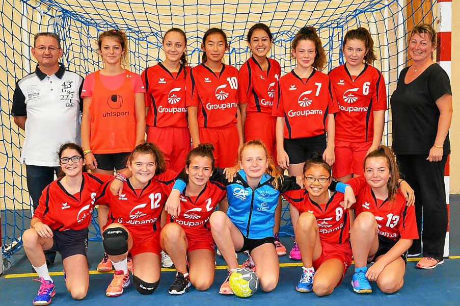 L'équipe des moins de 15 ans filles a fait ses premiers pas en régional.