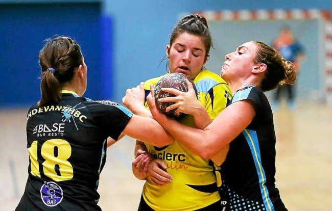 Melissa Breton et les handballeuses de l'entente Aulne-Porzay s'attendent à un début de championnat compliqué
